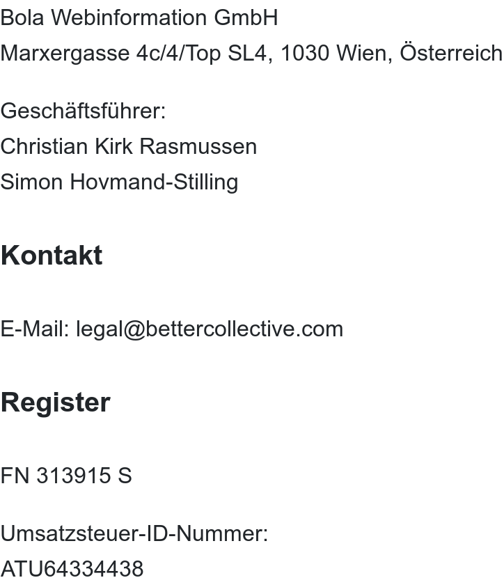 Anbieterkennzeichnung