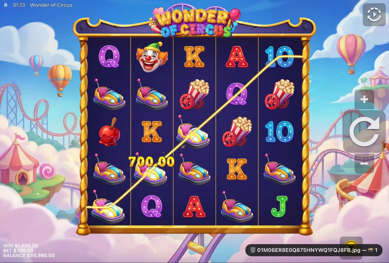 Wonder of Circus Slot
