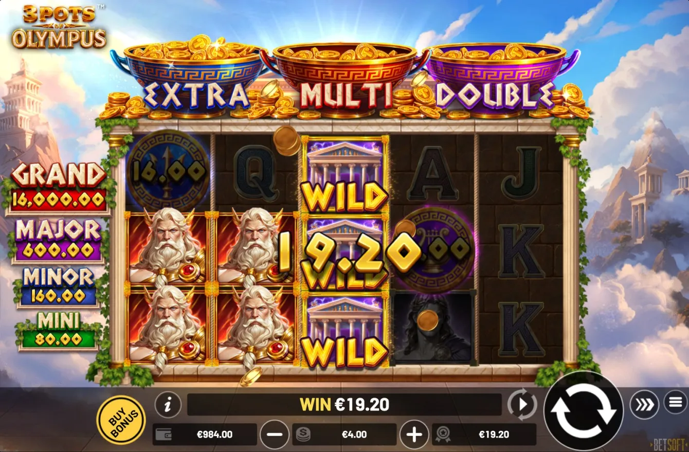 3 Pots of Olympus Slot