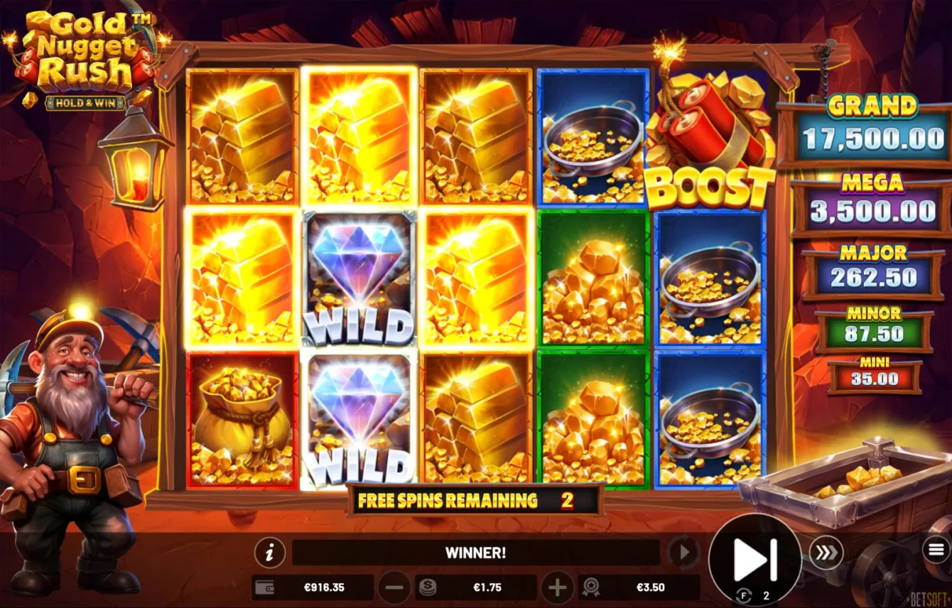 Gold Nugget Rush Slot