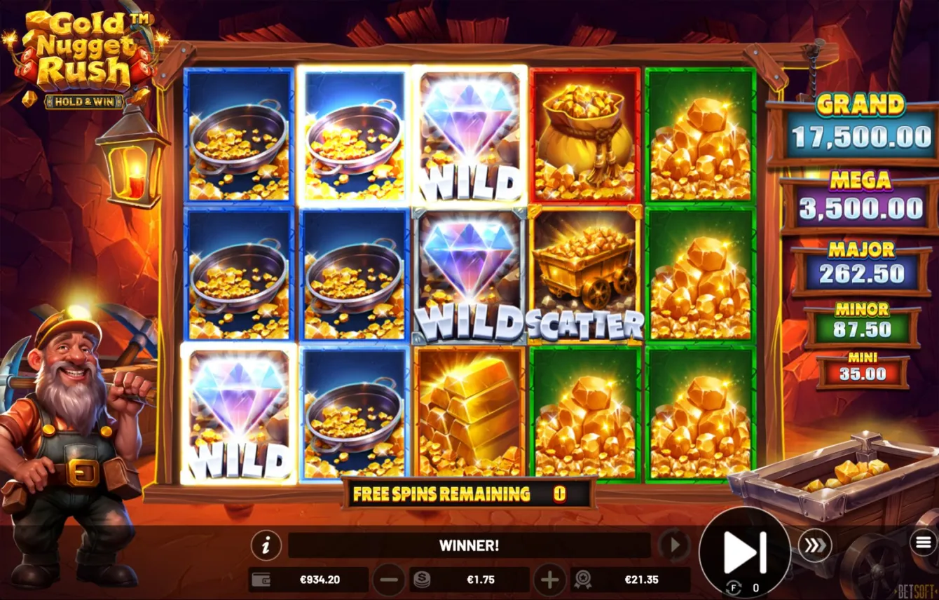 Gold Nugget Rush Slot