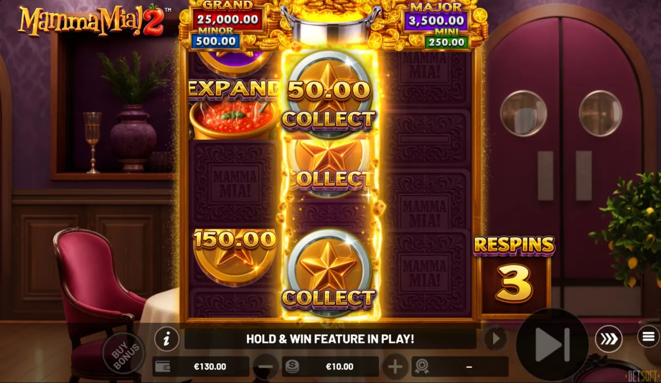 Mamma Mia 2 Slot