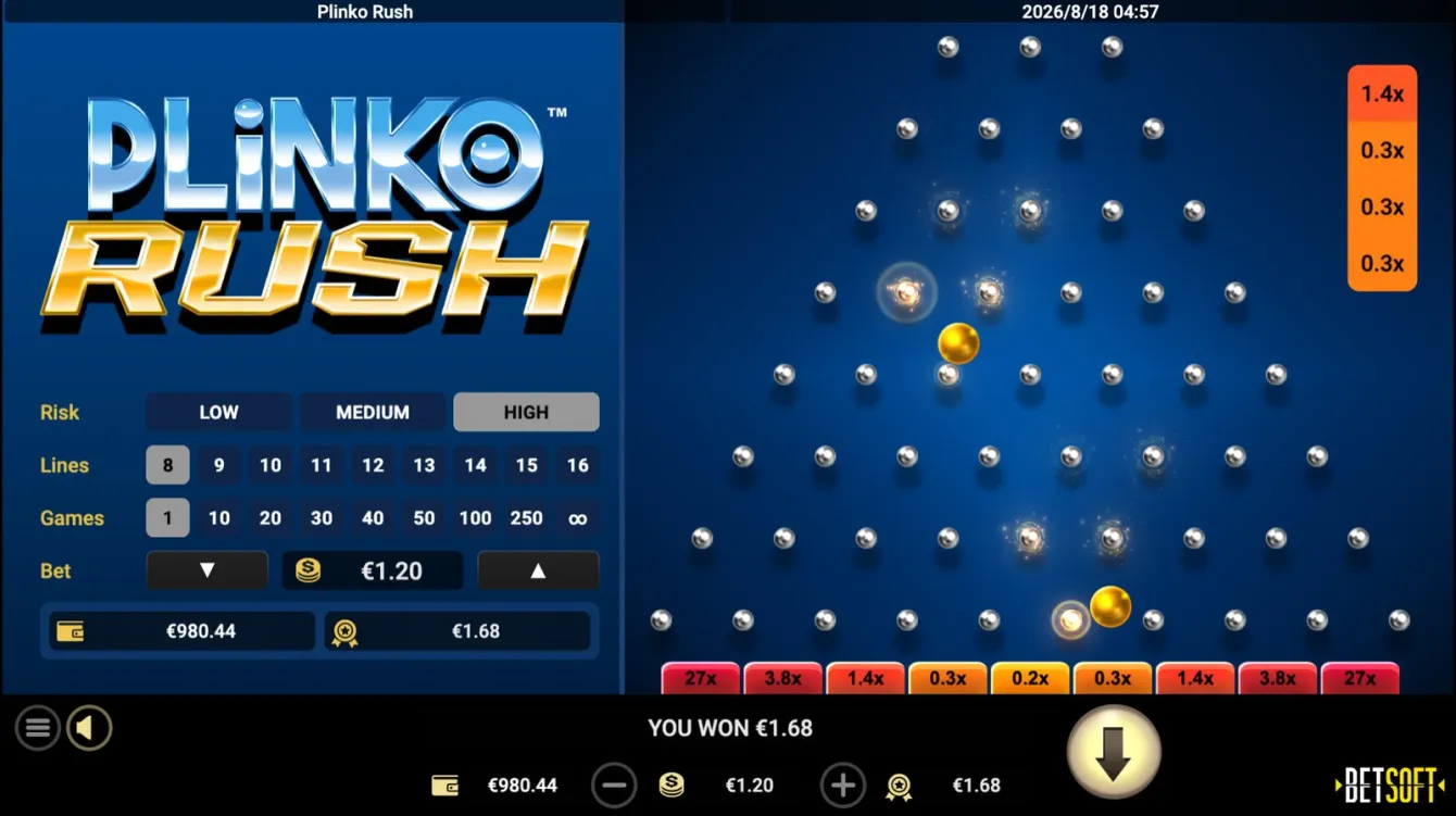 Plinko Rush Slot