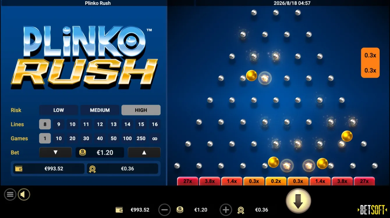 Plinko Rush Slot