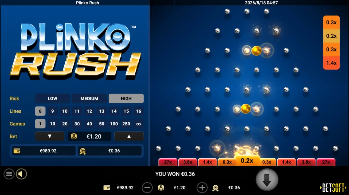 Plinko Rush Slot
