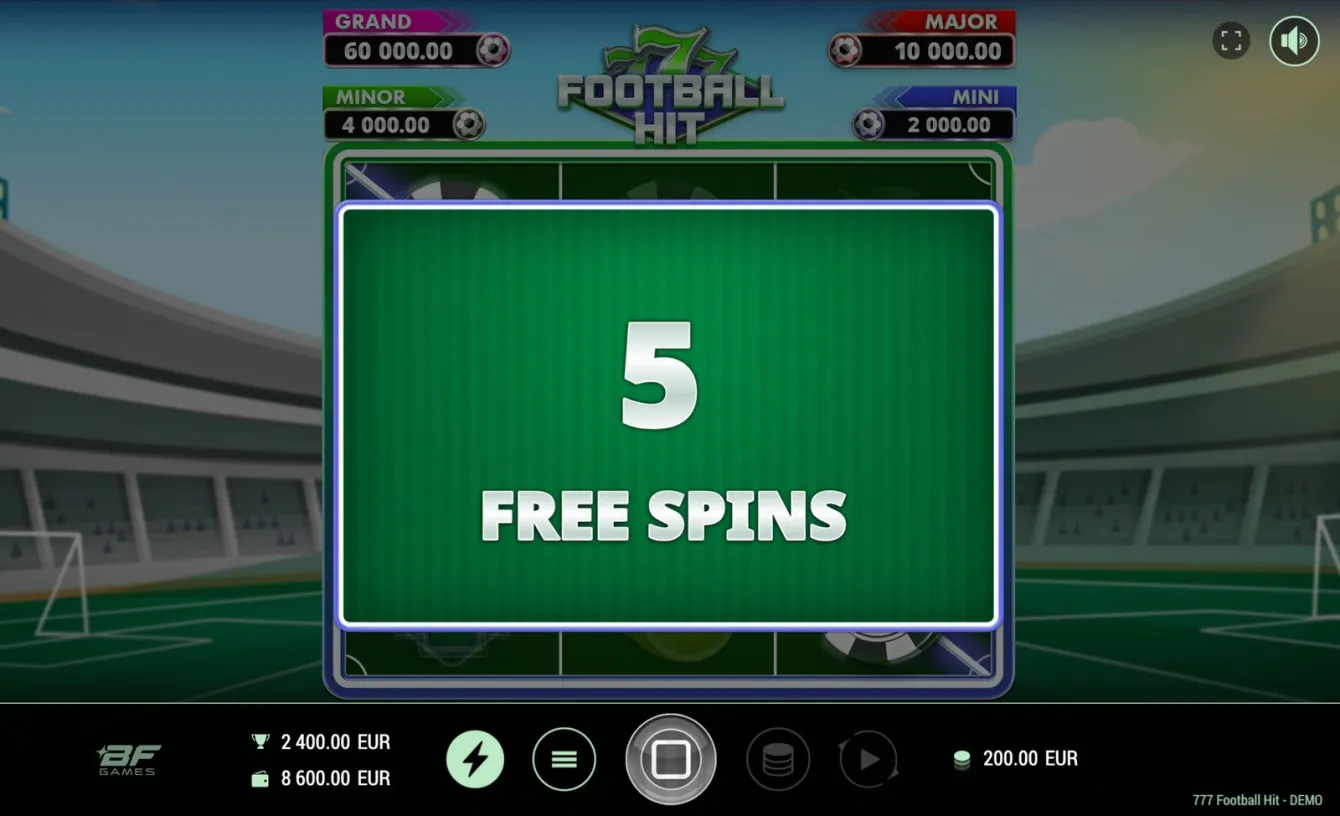 777 Football Hit Slot