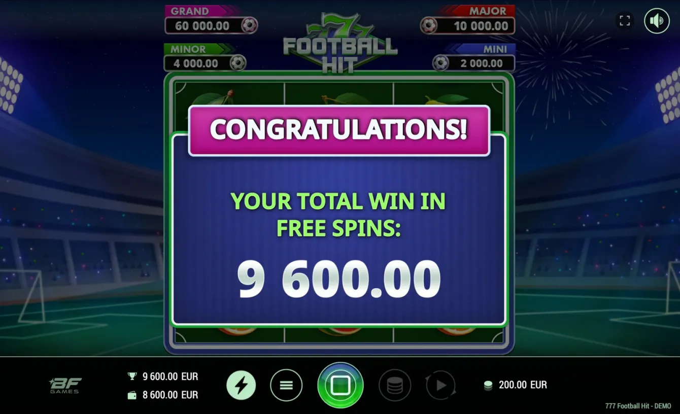 777 Football Hit Slot