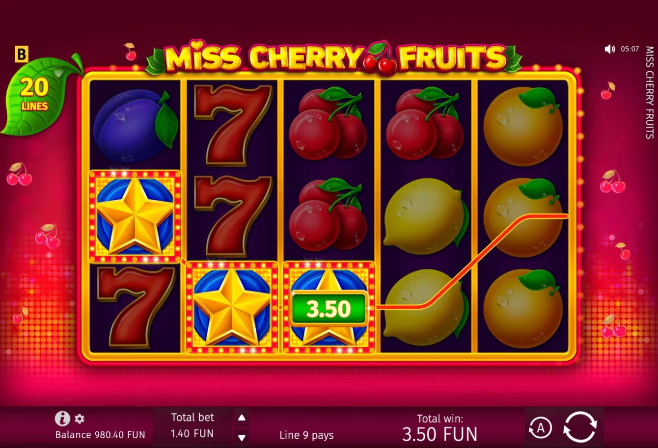 Miss Cherry Fruits Slot