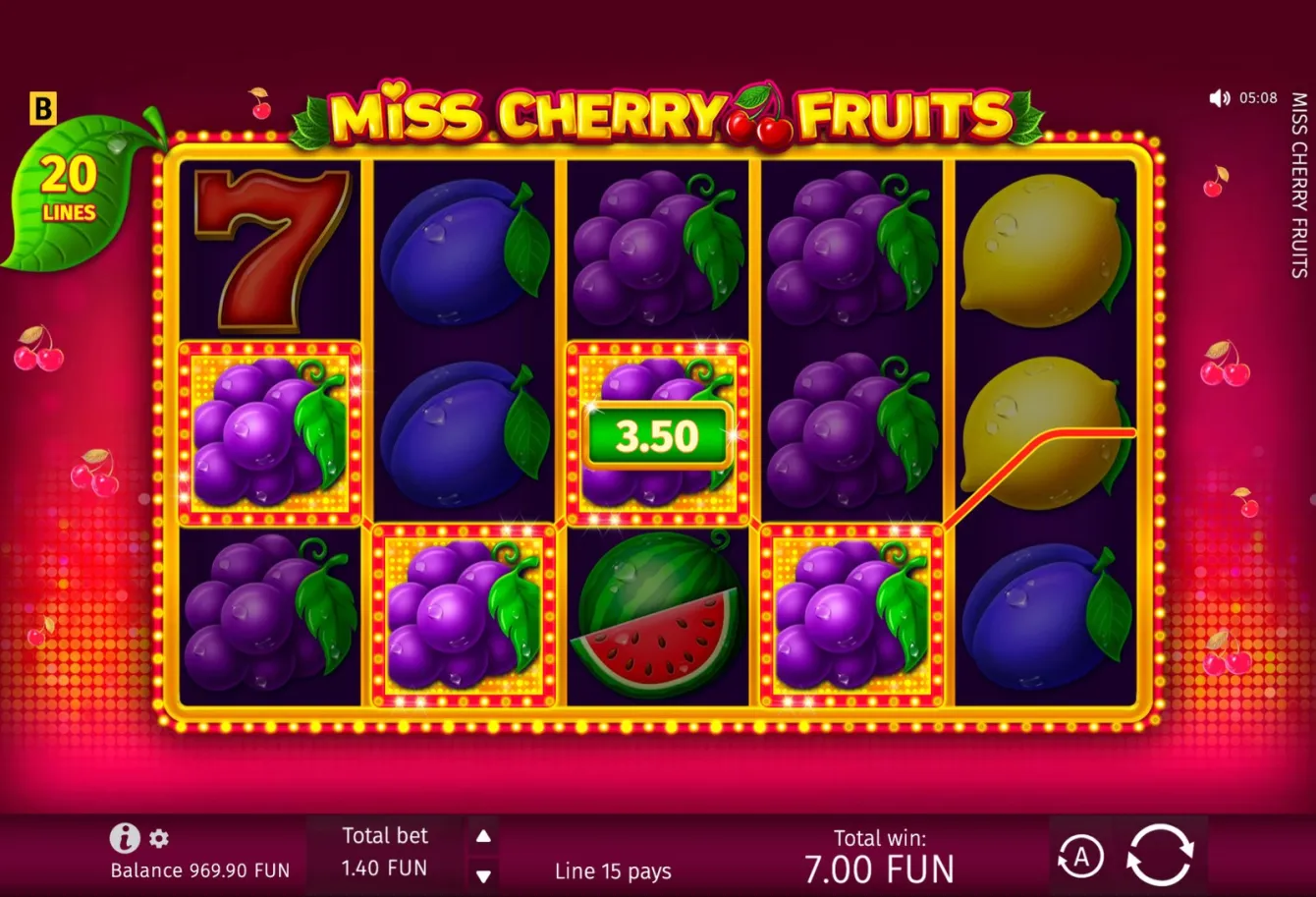 Miss Cherry Fruits Slot