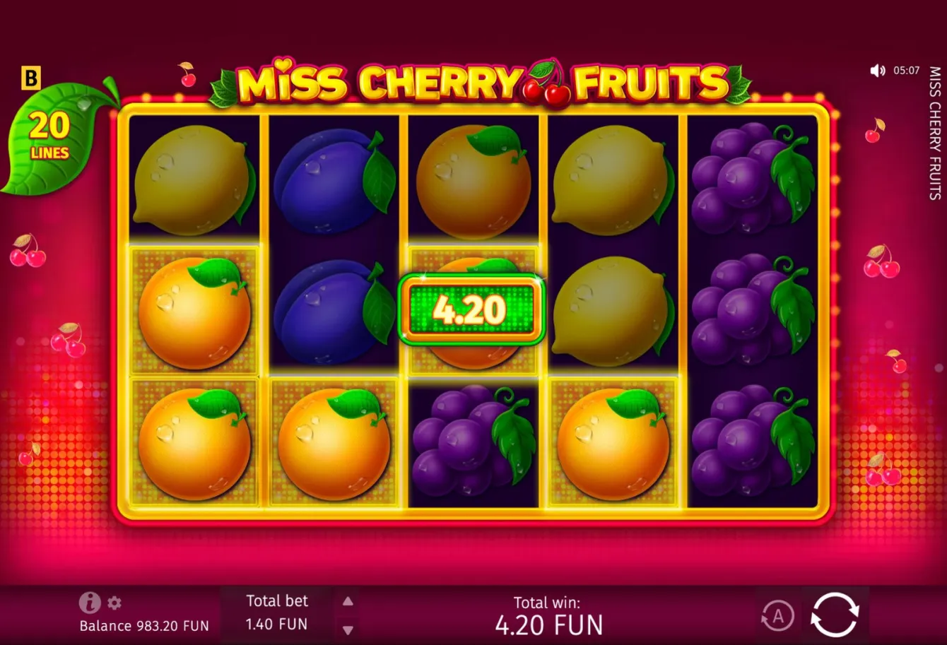 Miss Cherry Fruits Slot