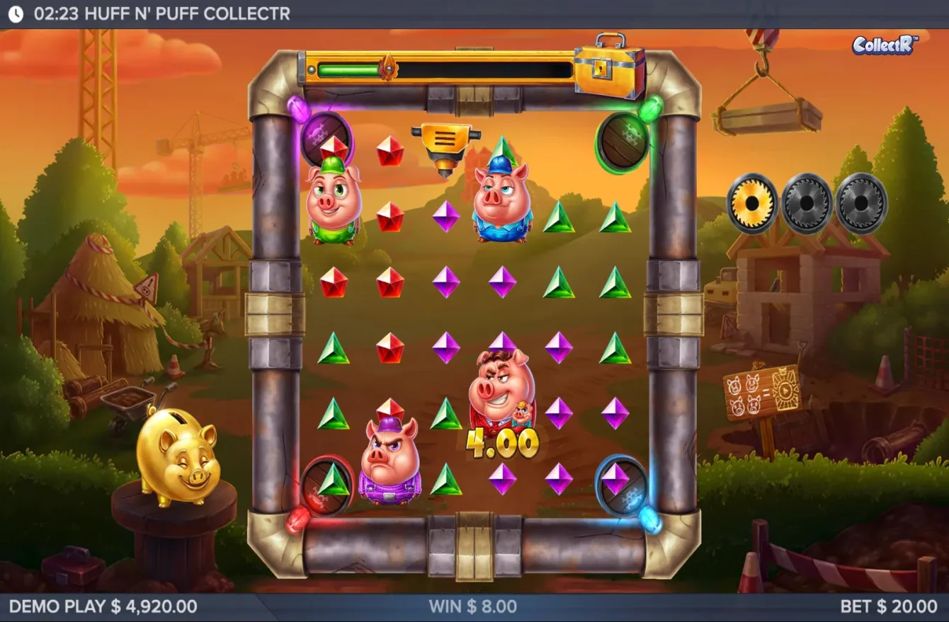 Huff N' Puff CollectR Slot