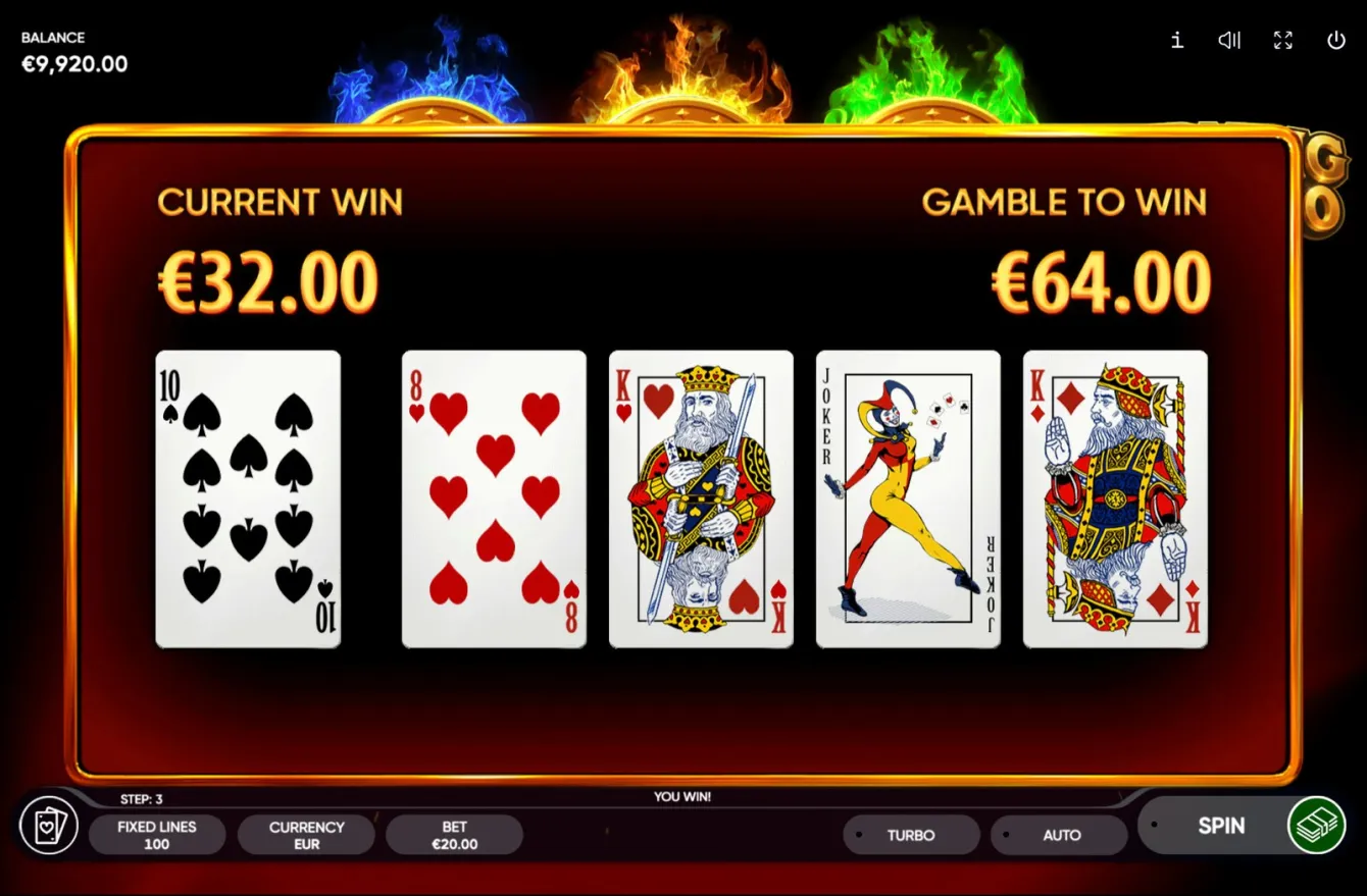 Burning Coins 100 Slot