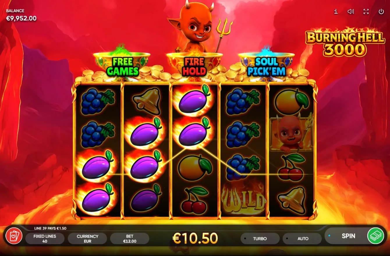 Burning Hell 3000 Slot