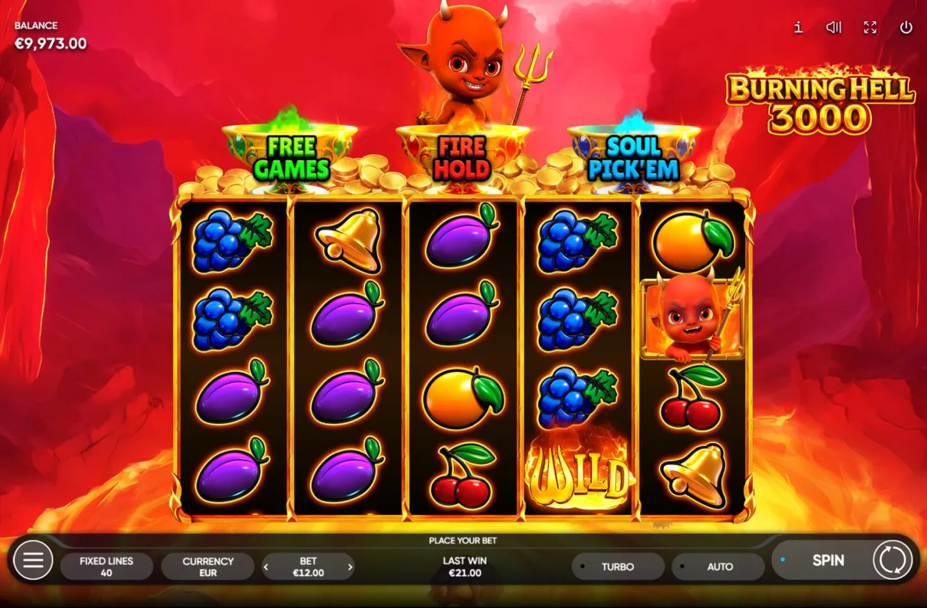 Burning Hell 3000 Slot