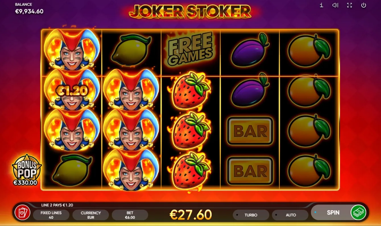 Joker Stoker Slot