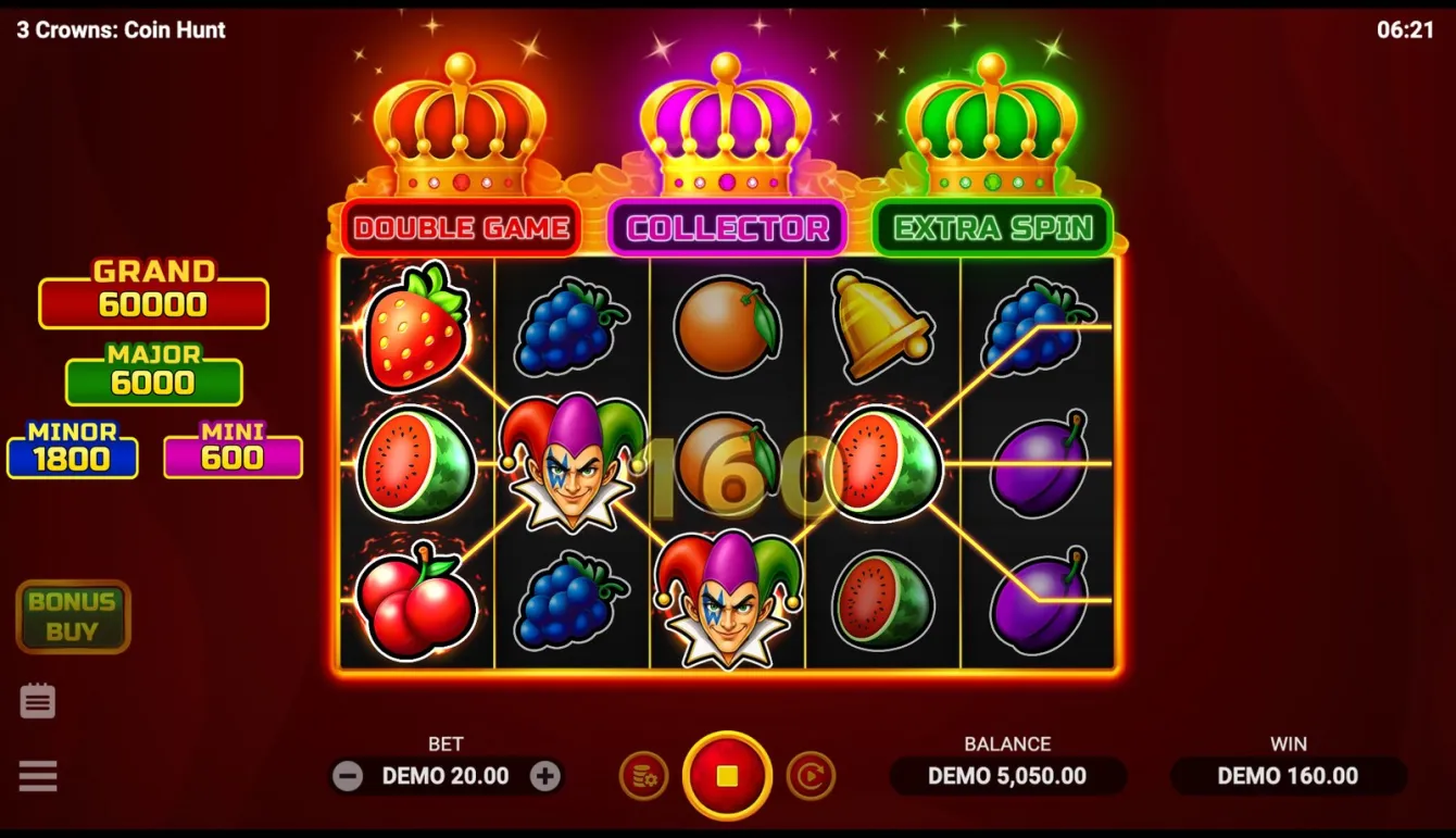 3 Crowns: Coin Hunt Slot