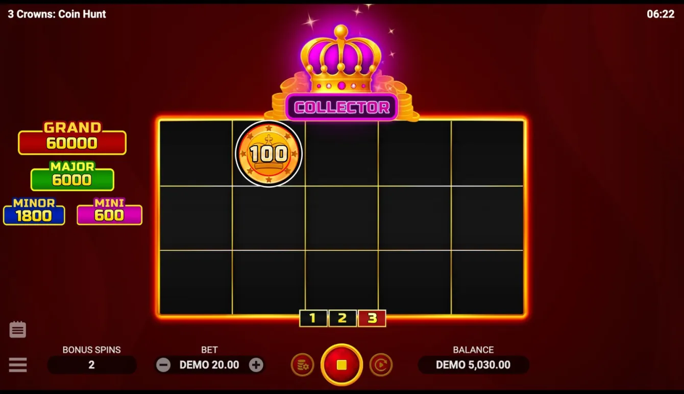 3 Crowns: Coin Hunt Slot
