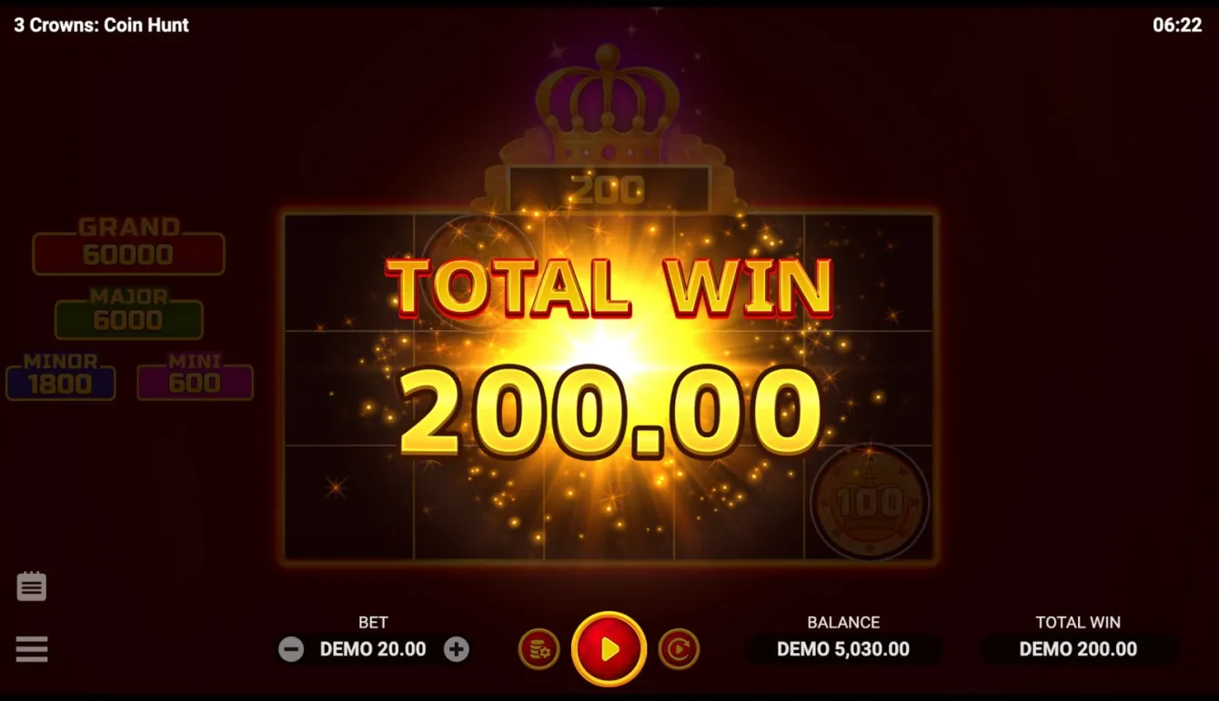 3 Crowns: Coin Hunt Slot