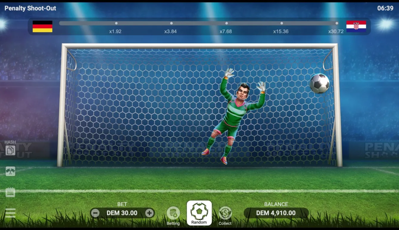 Penalty Shoot-out Slot