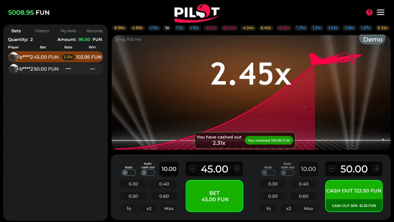 Pilot Slot
