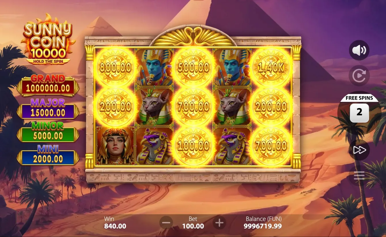 Sunny Coin 10000: Hold The Spin Slot