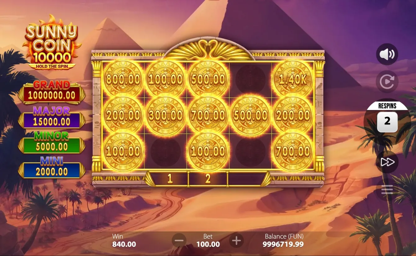 Sunny Coin 10000: Hold The Spin Slot