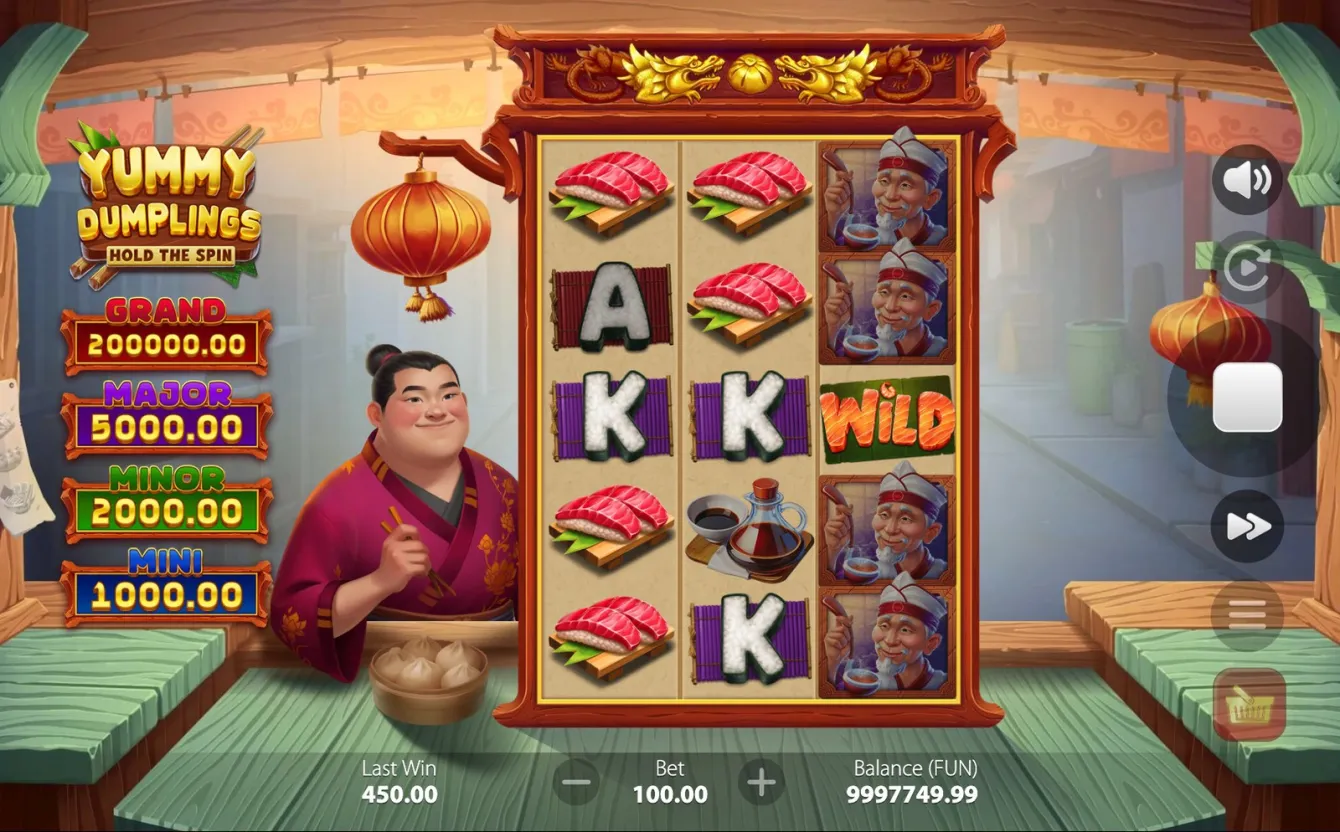 Yummy Dumplings: Hold the Spin Slot