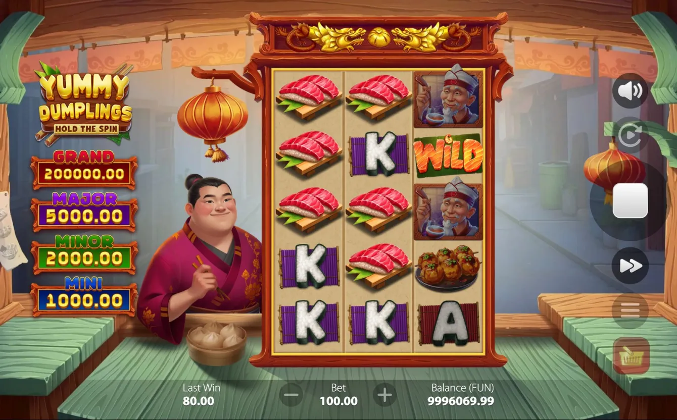 Yummy Dumplings: Hold the Spin Slot