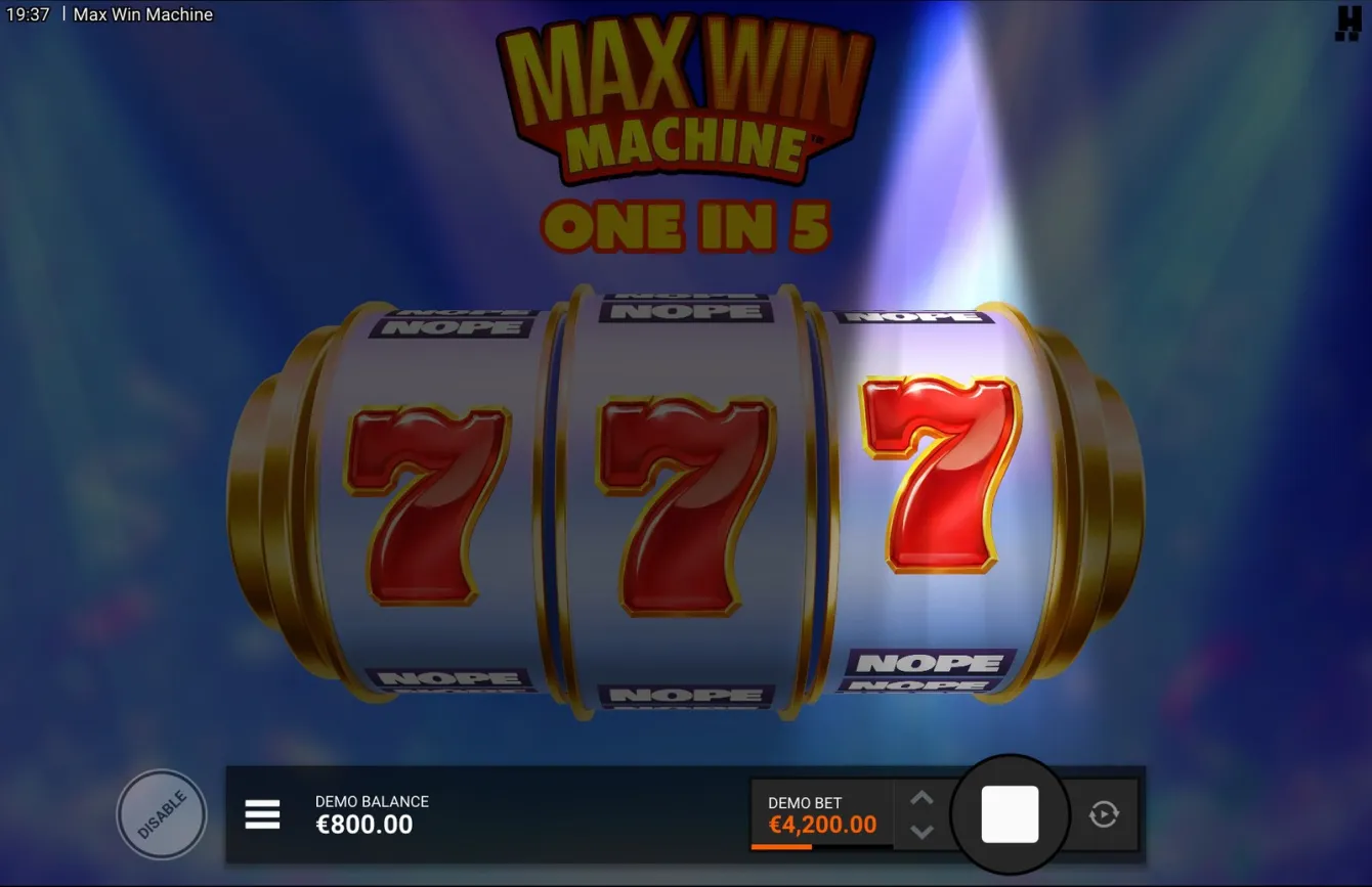 Max Win Machine Slot