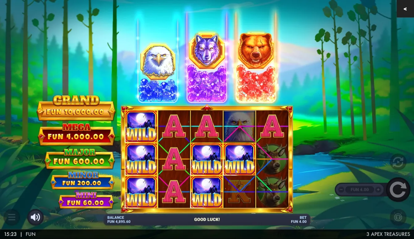 3 Apex Treasures Slot