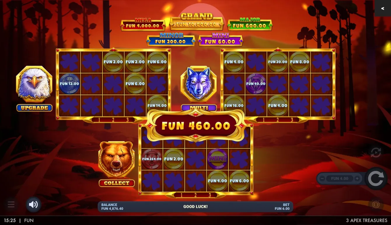 3 Apex Treasures Slot