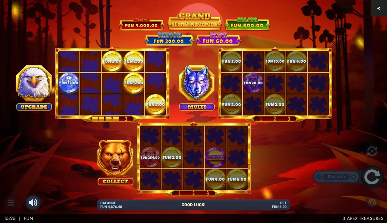3 Apex Treasures Slot