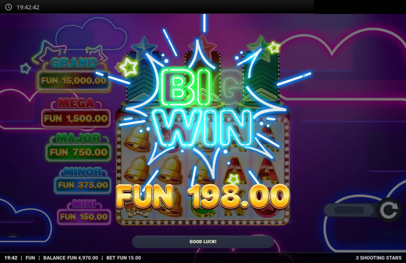 3 Shooting Stars Slot
