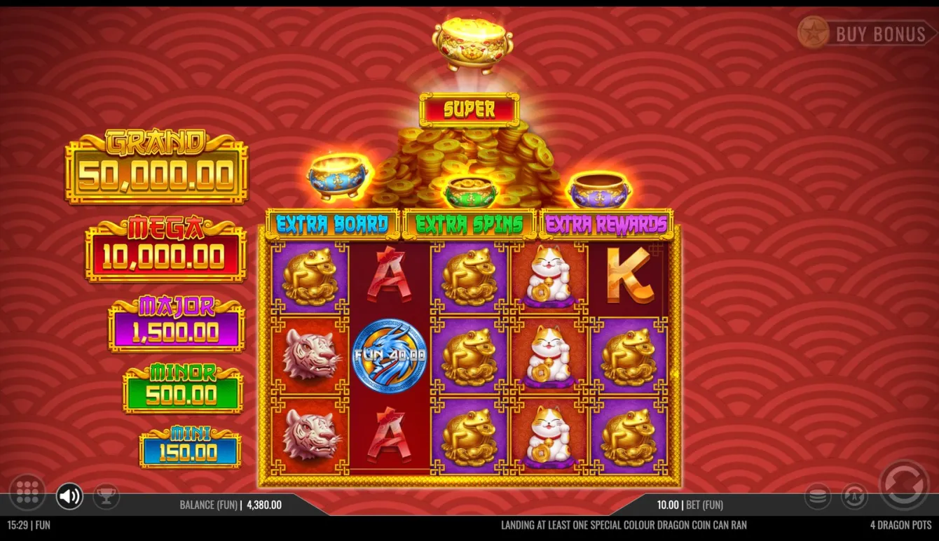4 Dragon Pots Slot