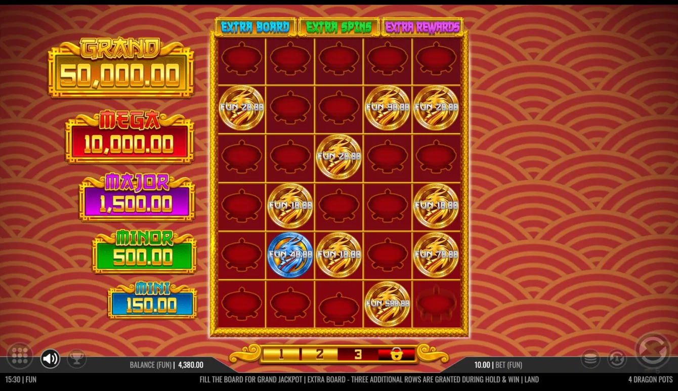 4 Dragon Pots Slot