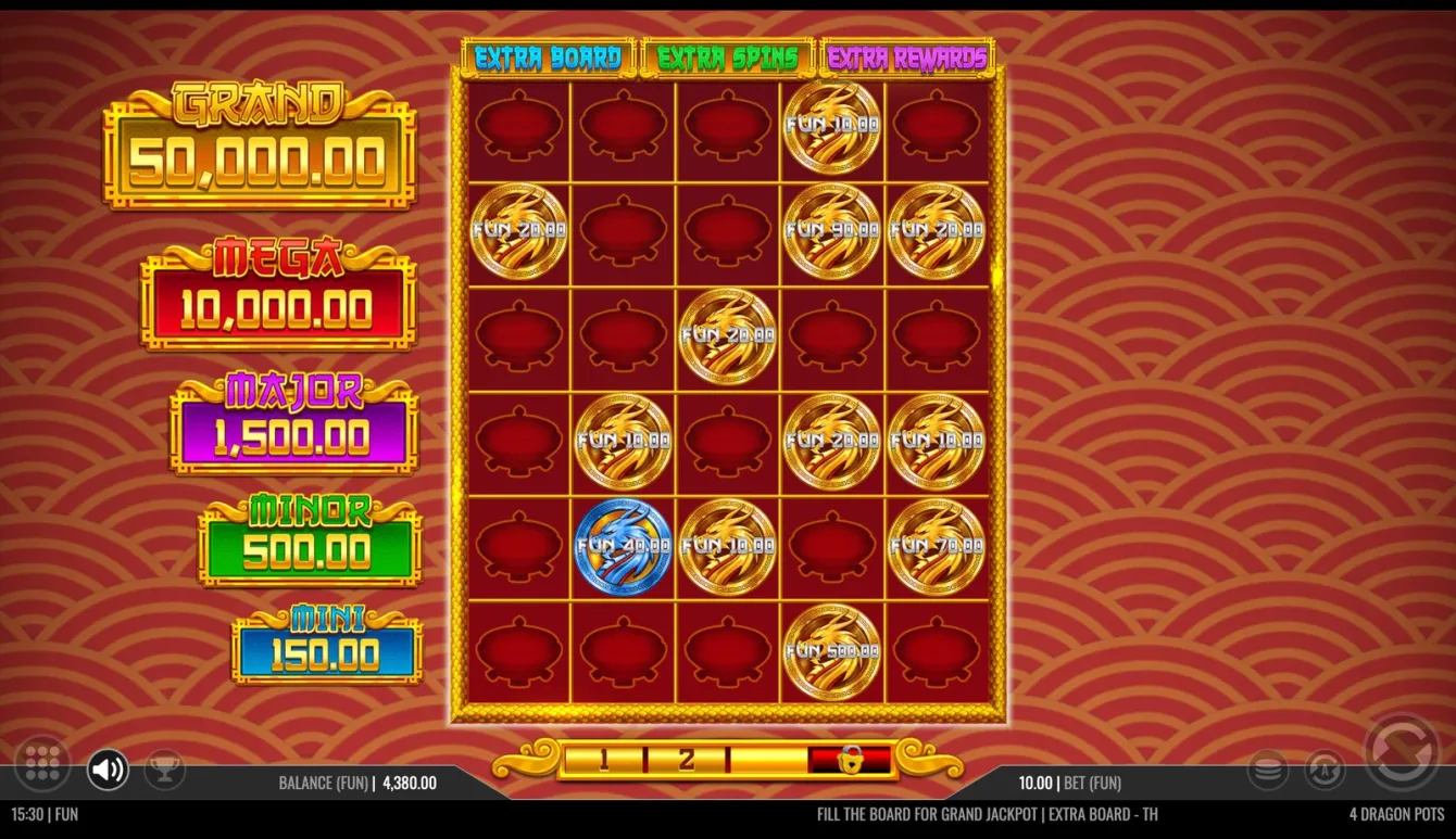 4 Dragon Pots Slot