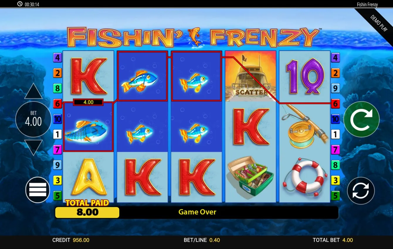 Fishin Frenzy Slot