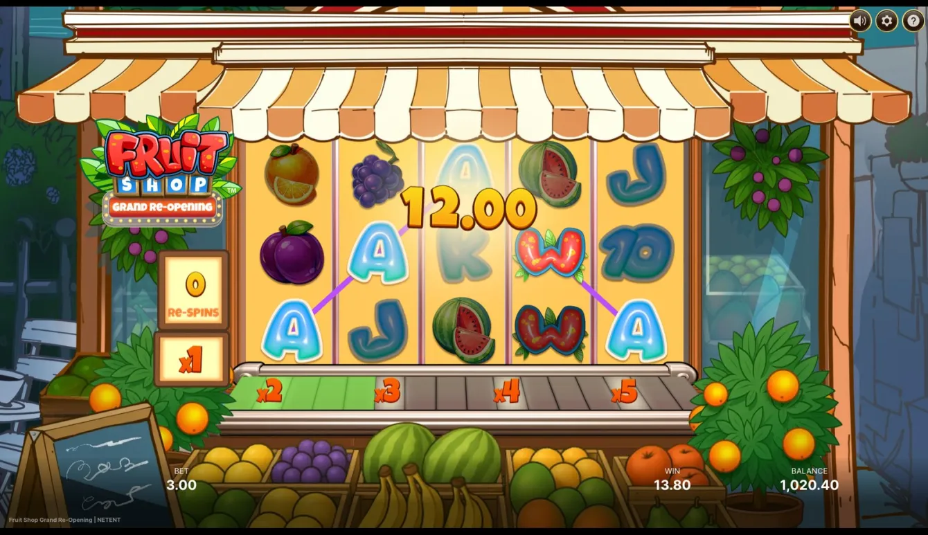 Fruit Shop Grand Re-Opening Slot