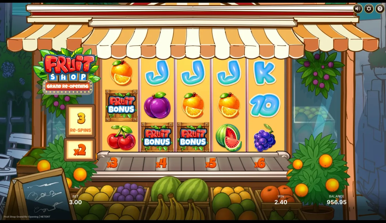 Fruit Shop Grand Re-Opening Slot