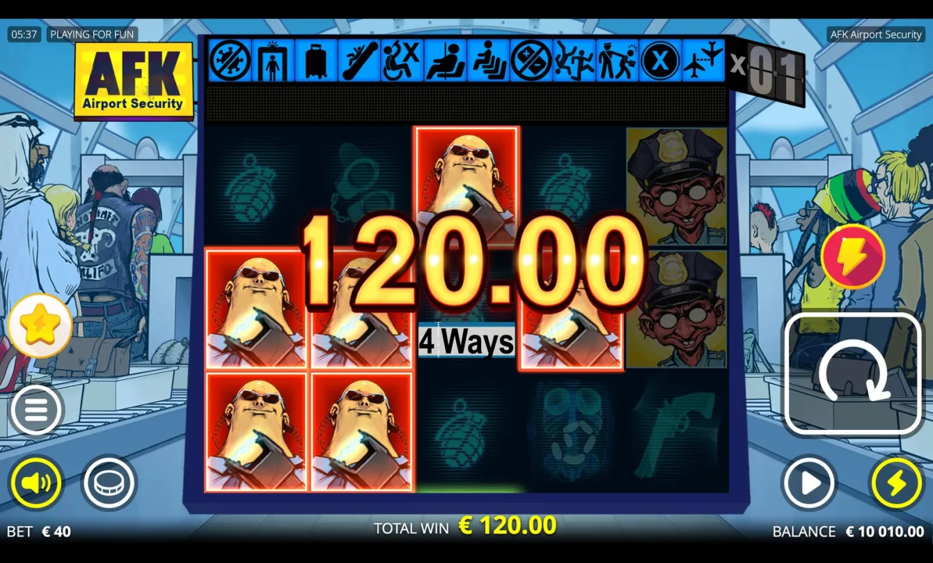AFK Airport Security Slot