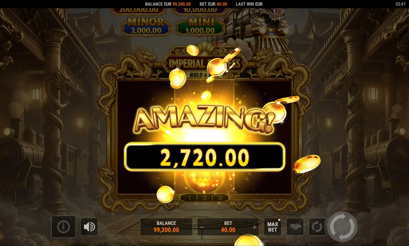 Imperial Express Hold &amp; Win Slot