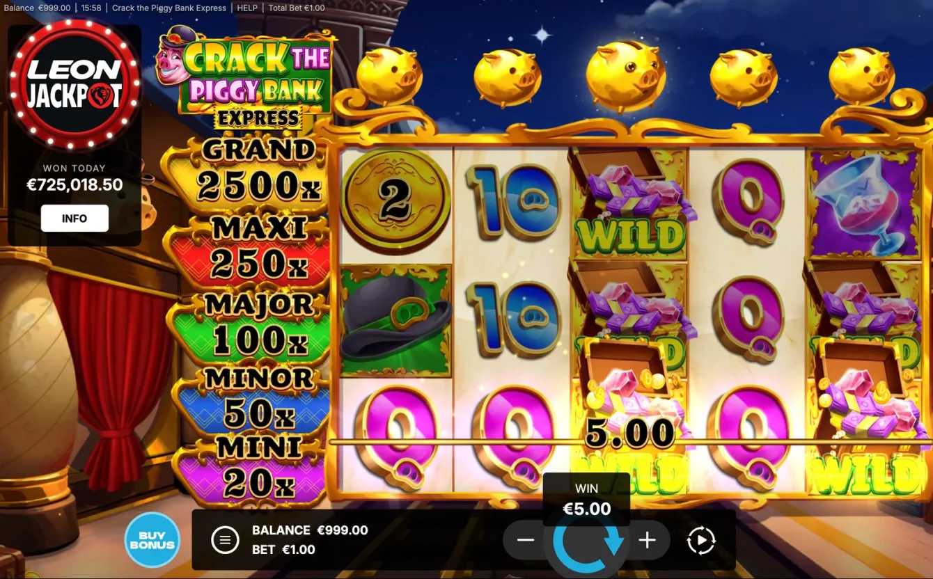 Crack The Piggy Bank Express Slot