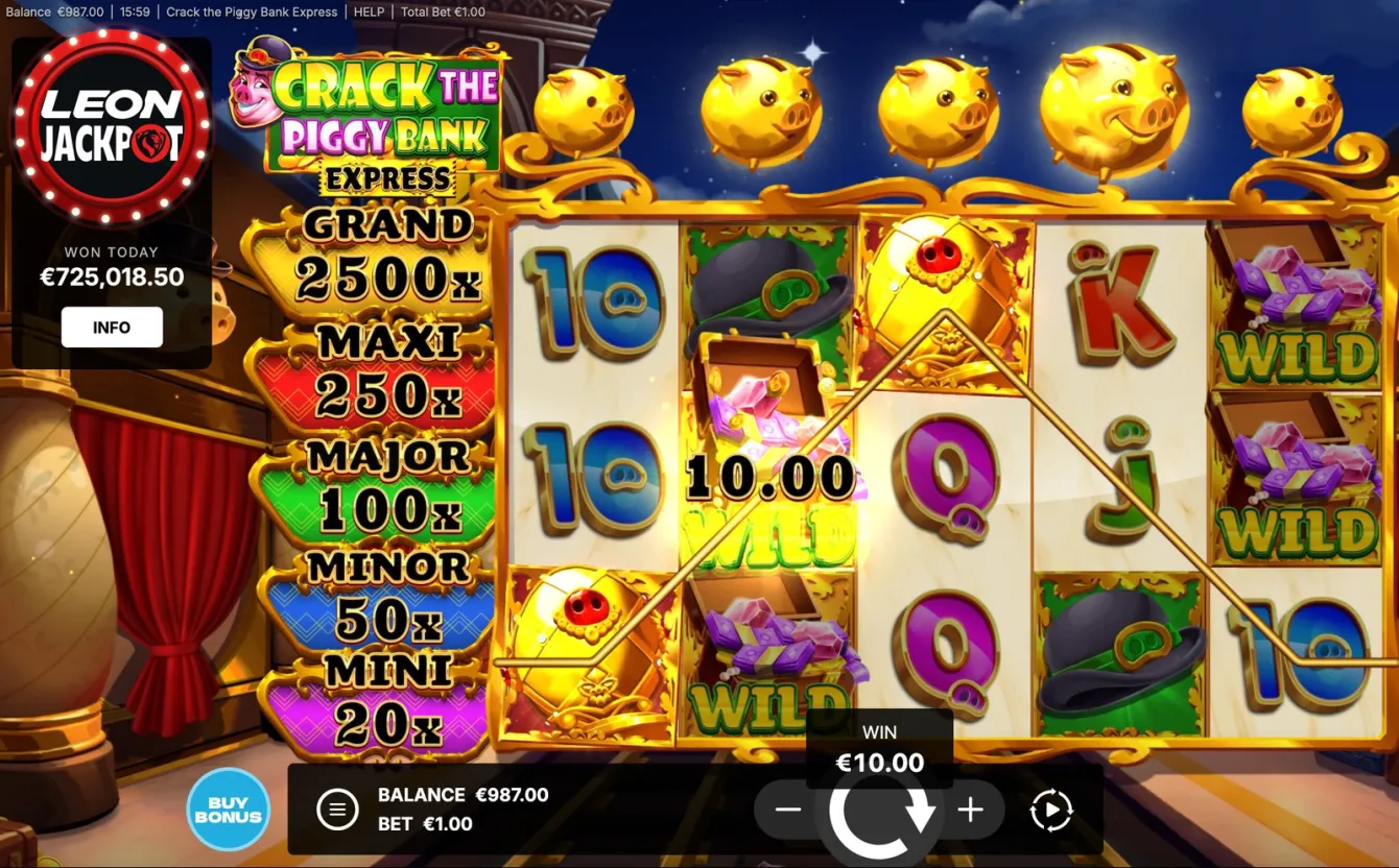 Crack The Piggy Bank Express Slot