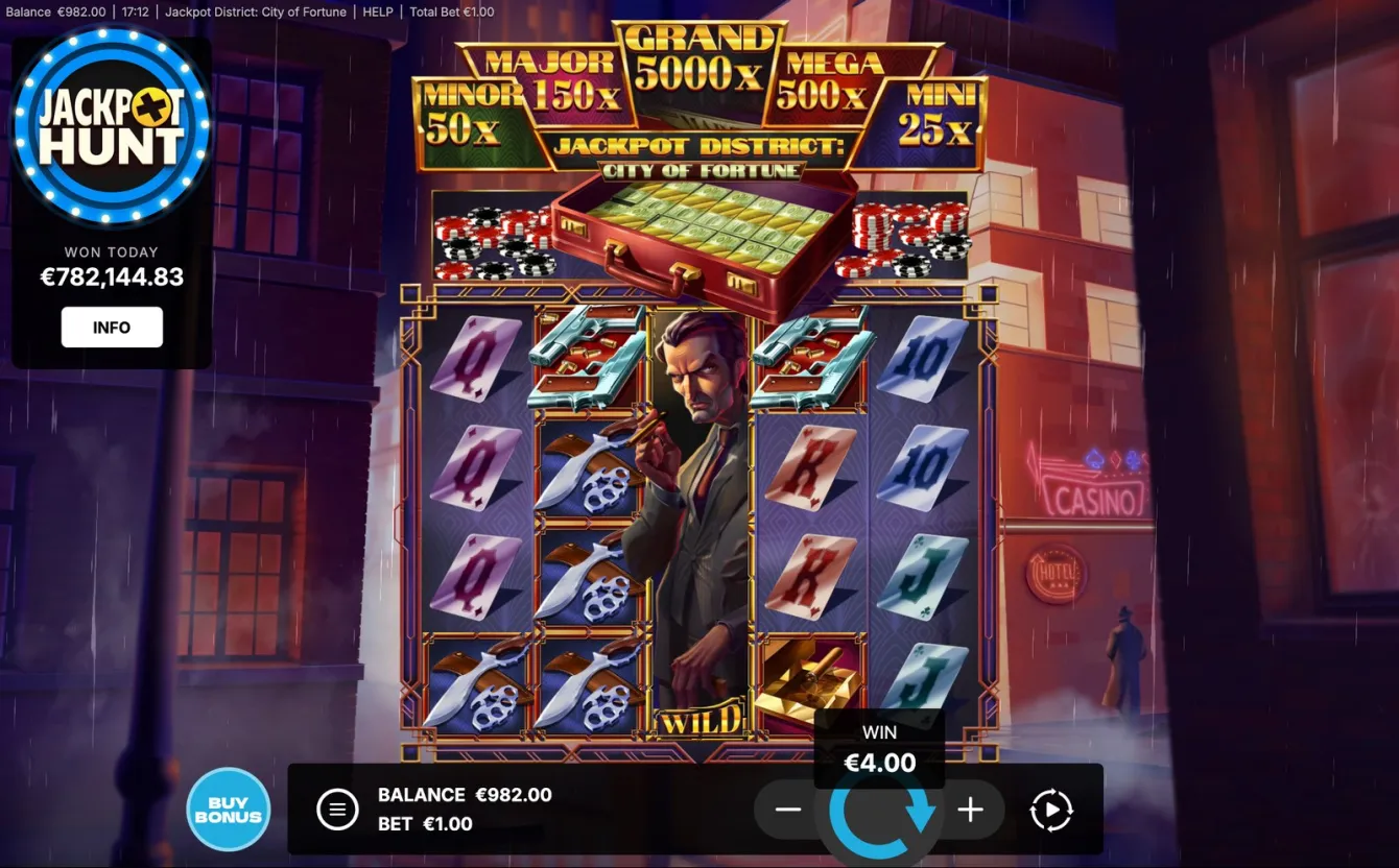 Jackpot District: City of Fortune Slot