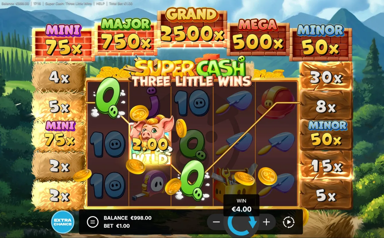 Super Cash: Three Little Wins Slot
