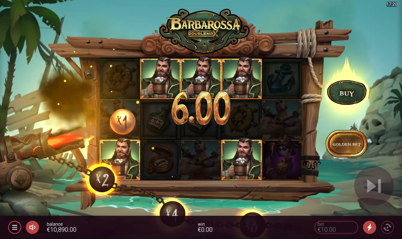 Barbarossa DoubleMax Slot