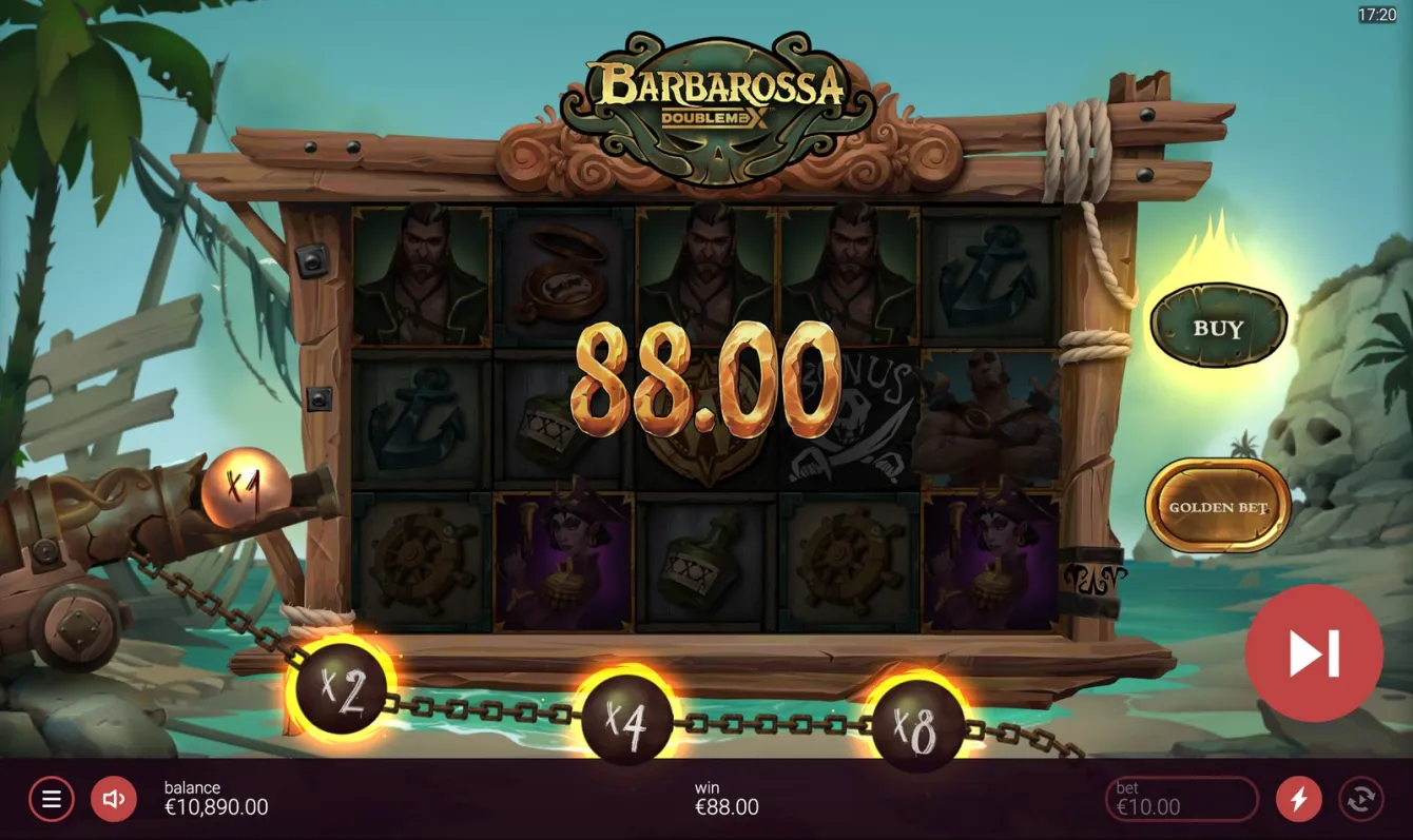 Barbarossa DoubleMax Slot