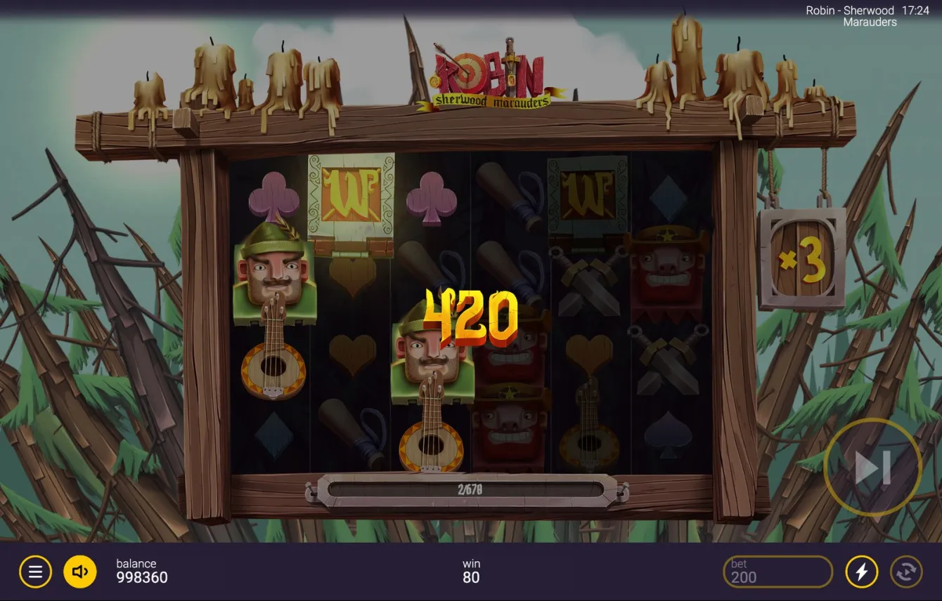Robin Sherwood Marauders Slot