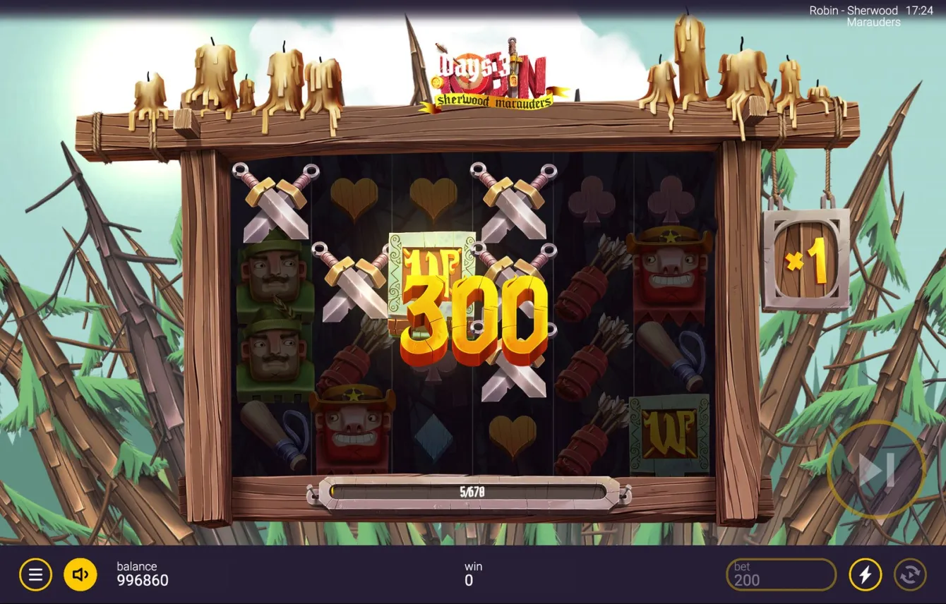 Robin Sherwood Marauders Slot