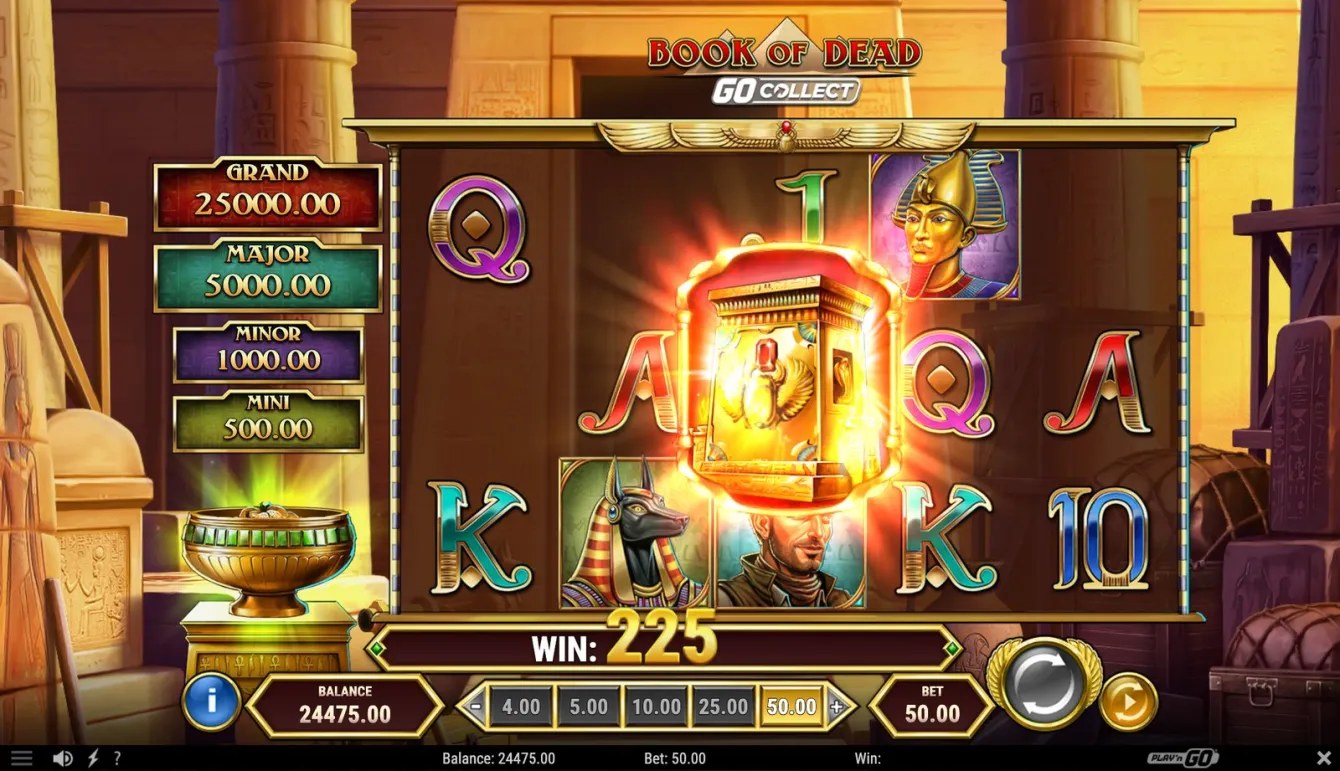 Book of Dead GO Collect Slot